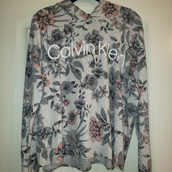 Calvin Klein Tops - 💋Calvin Klein Floral Hoddie 2 Listings for $15💋